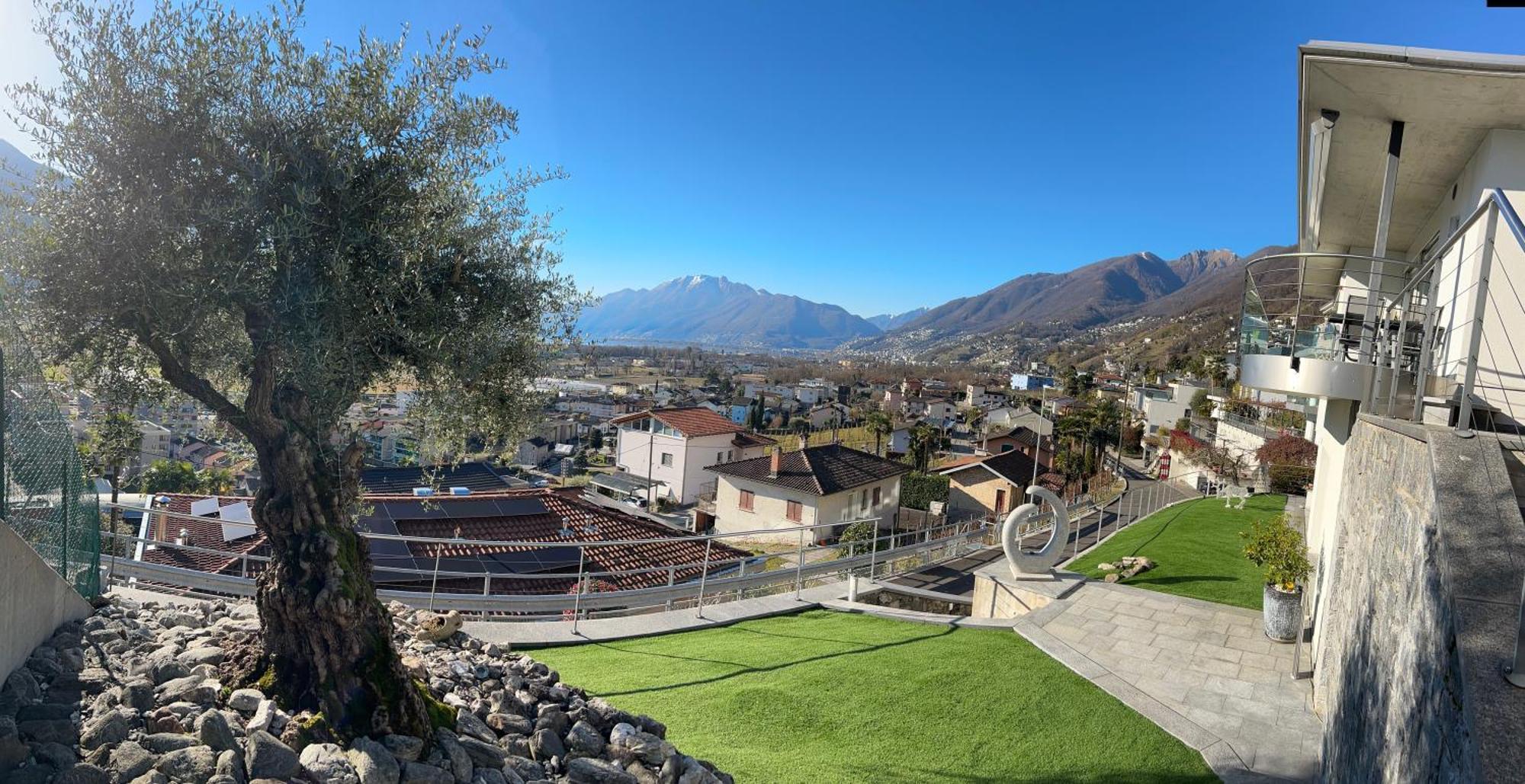 Moderno Bilocale Vista Lago Maggiore غوردولا المظهر الخارجي الصورة